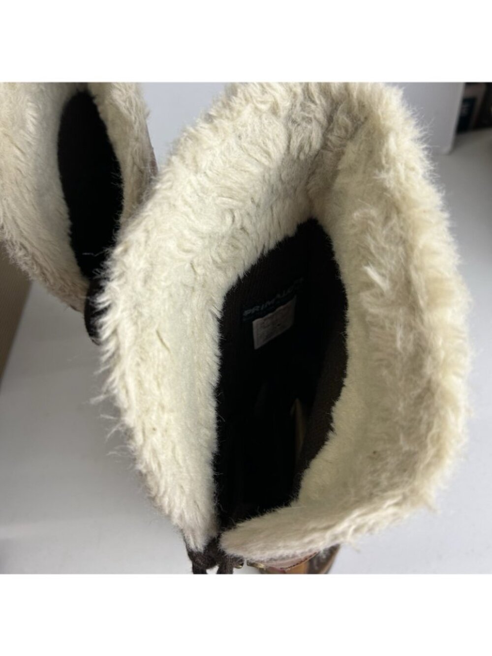 North Face Moccasin Janey Primaloft Winter Boots Side Zip Fur Lace Up Womens 8.5 - Picture 14 of 16
